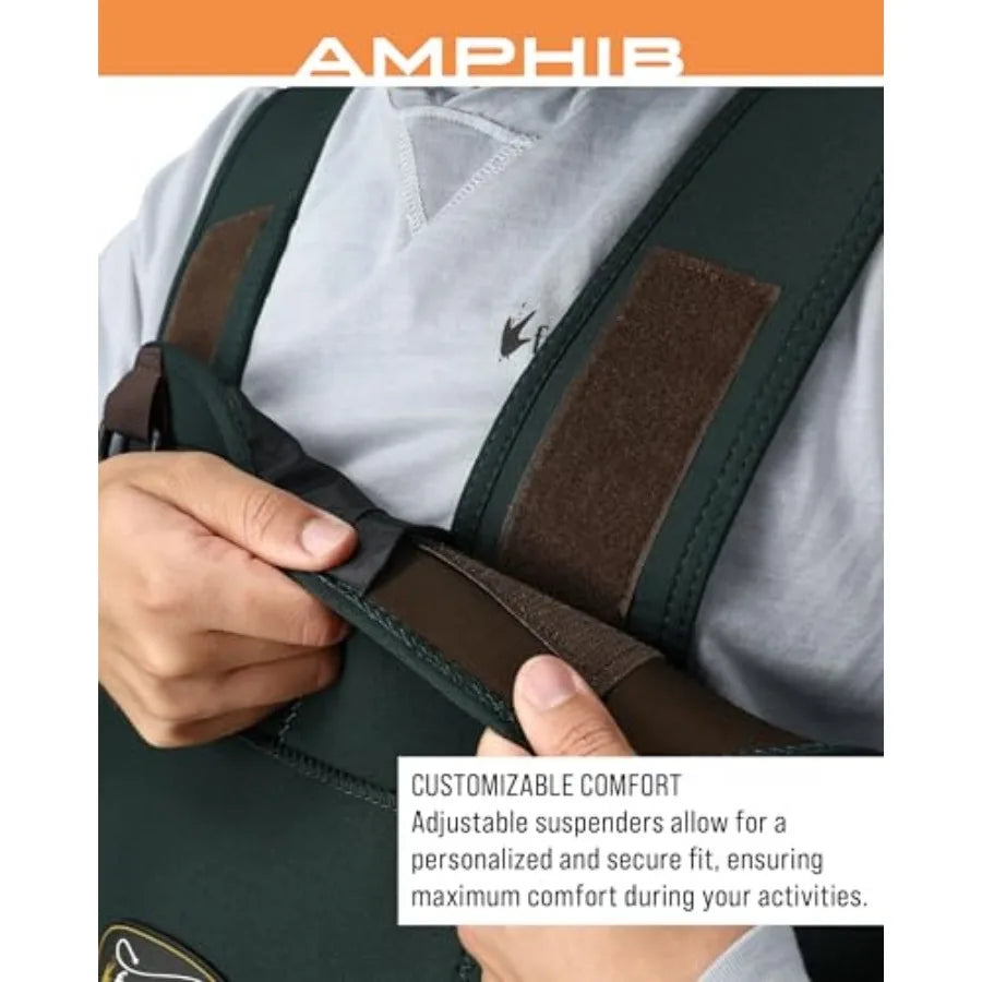 Men's Amphib Stockingfoot Neoprene Chest Wader For Fishing