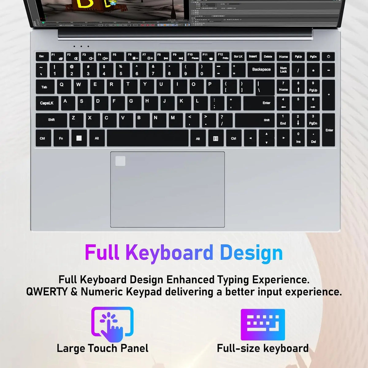 Xiaman Intel Core i3 Laptop Windows 11 Pro SSD Storage