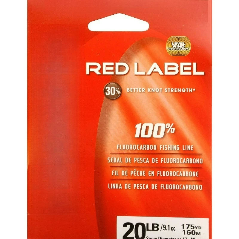 Red Label Fluorocarbon Floating Fishing Line For Ocean Boat Fishing