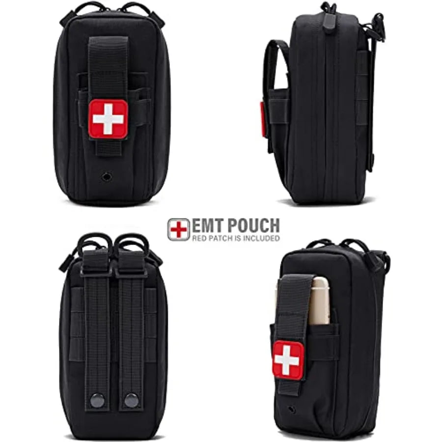 Tactical MOLLE Medical Pouch EMT First Aid IFAK Kit