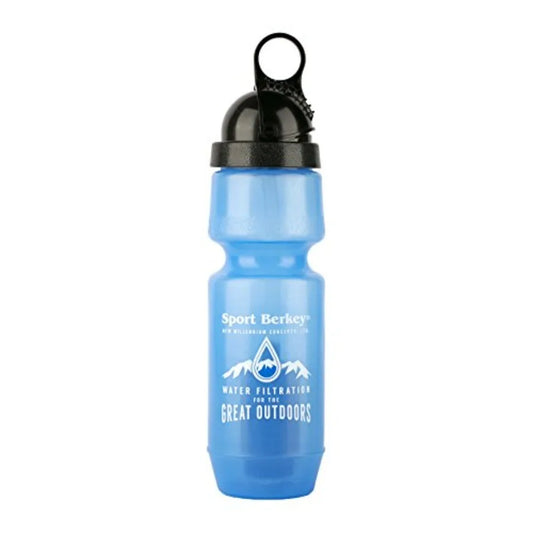 Lightweight Sports Water Filter Bottle With Strap For Outdoor Use