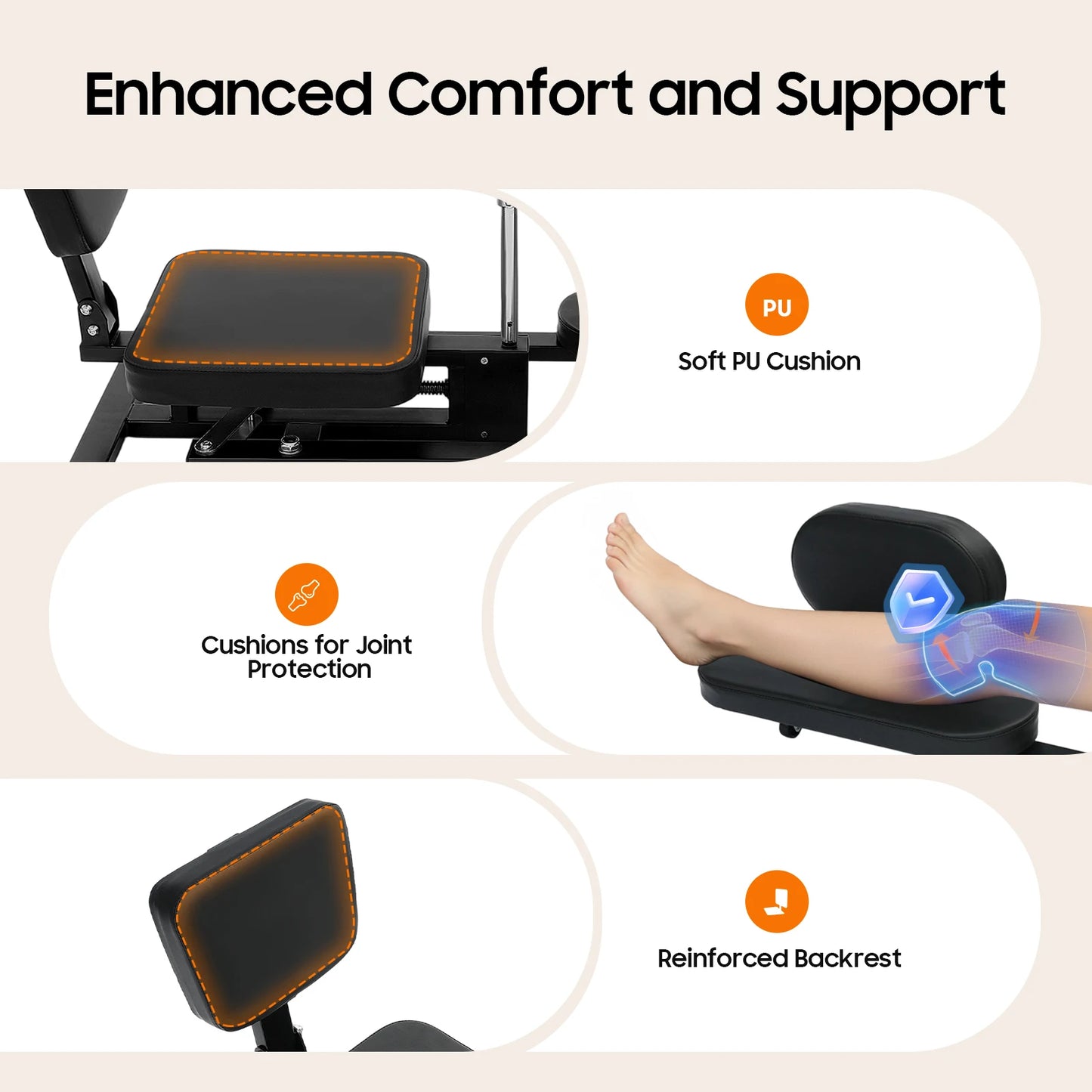 Leg Stretcher Machine 220lbs Heavy Duty For Flexibility Training