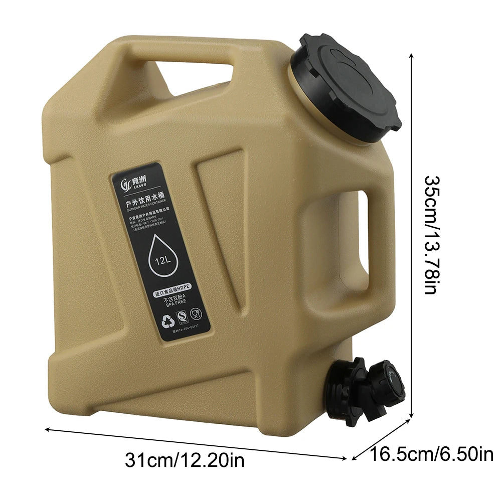 APWIKOGER Camping Water Container Water Storage Carrier