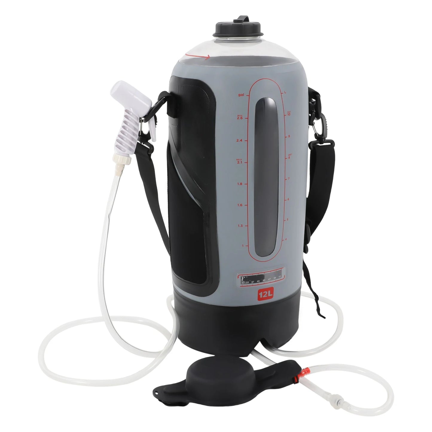 Bymaocar Portable Outdoor Pressure Camp Shower Air Pump