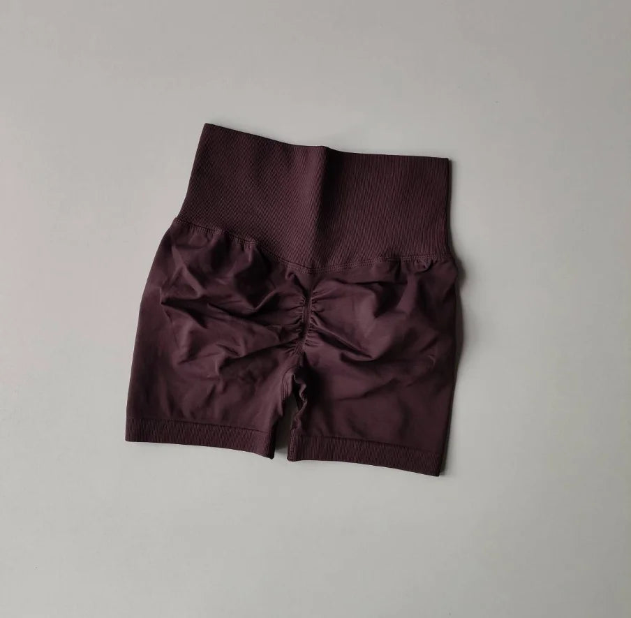 SKINOFSKIN Hip Lifting Sports Shorts For Women High Waist