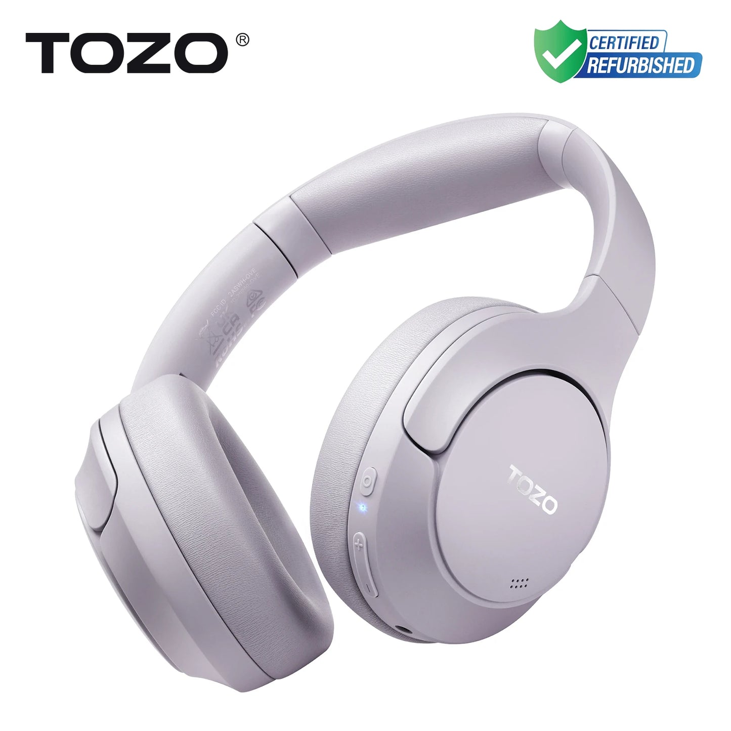 TOZO Refurbished HiRes Over Ear Headphones With ANC Wireless