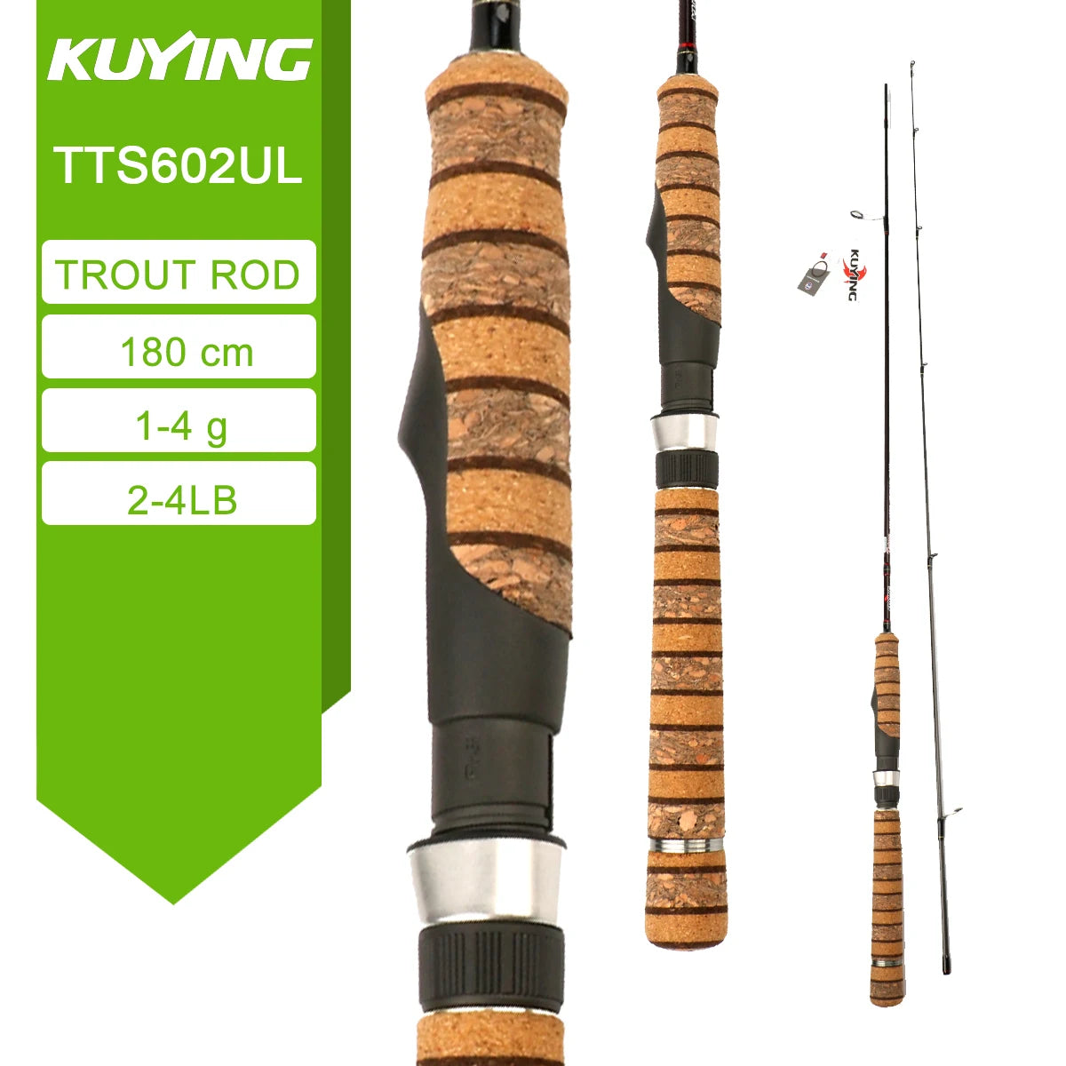 Kuying Teton Spinning Casting Rod For Lures Fuji Parts