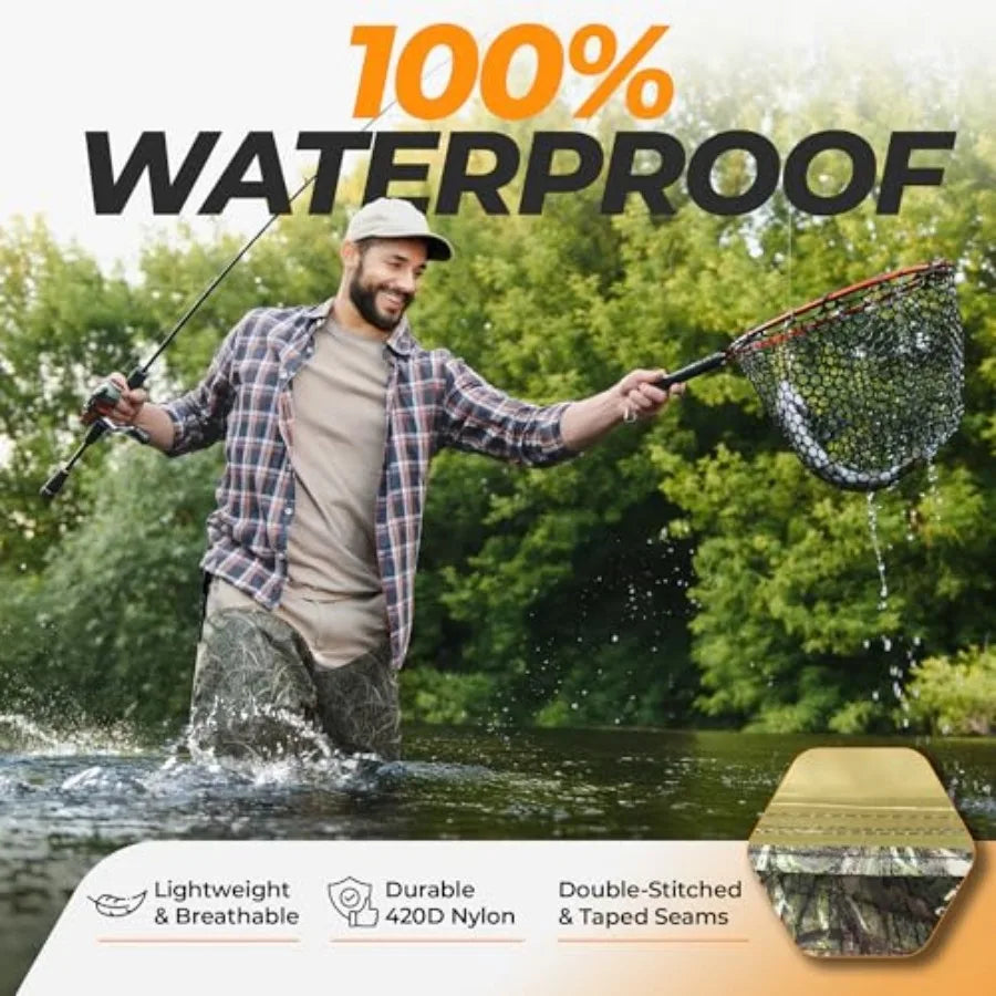 Hip Waders Waterproof Camo For Men And Women With Boots