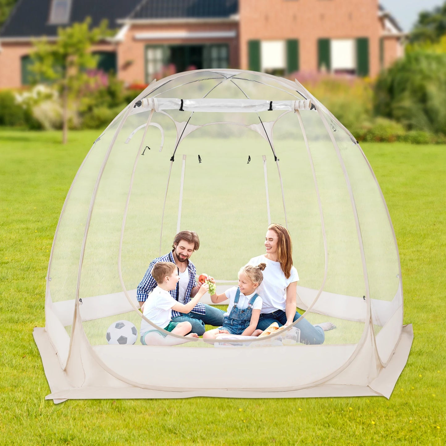 Clear Pop Up Bubble Tent For Outdoor Gardens And Backyards