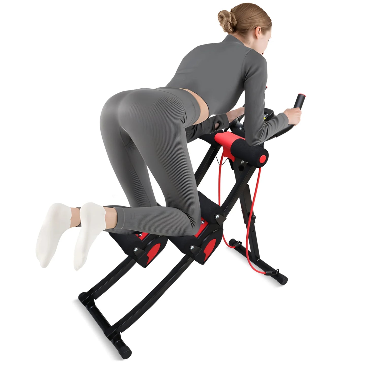 Abdominal Trainer Fitness Machine Foldable Core Workout Equipment