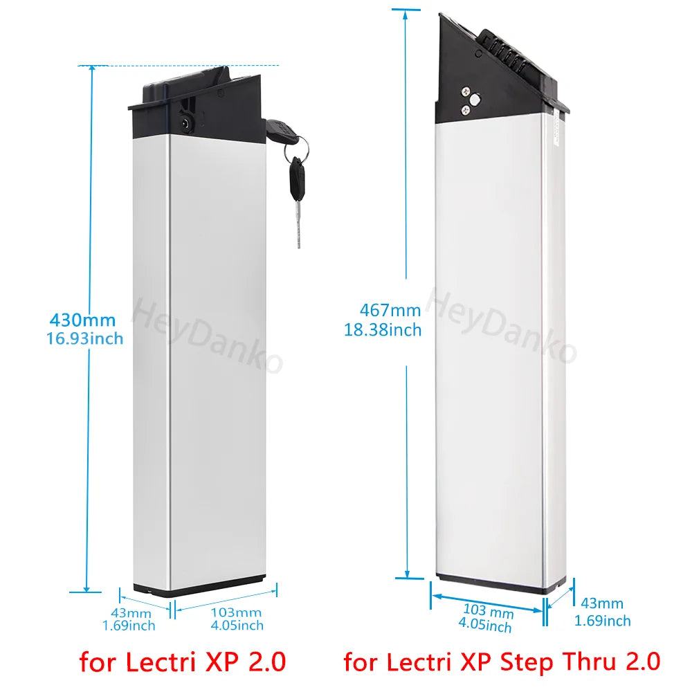 ACEBEI-POWER Battery For Lectri XP Step Thru 2.0 48V 10.4Ah 12.8Ah 14Ah