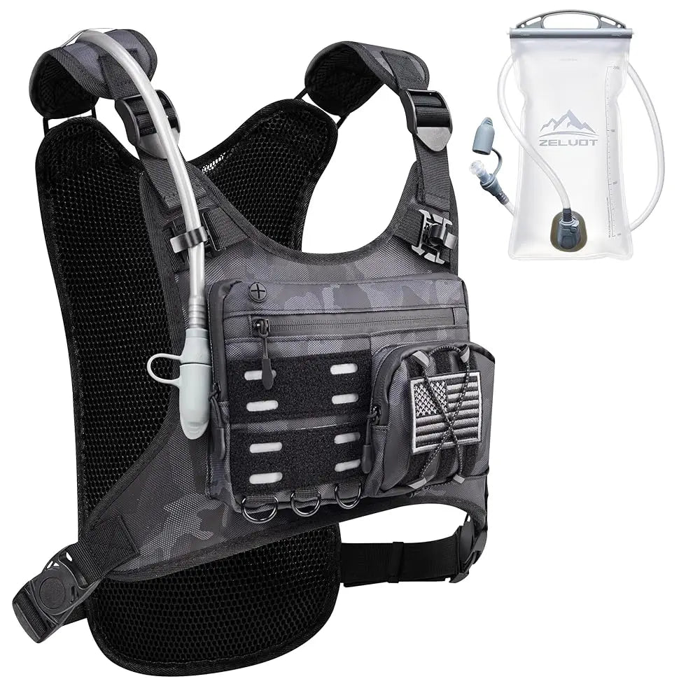 Lightweight Running Chest Pack Hydration Backpack For Men Women