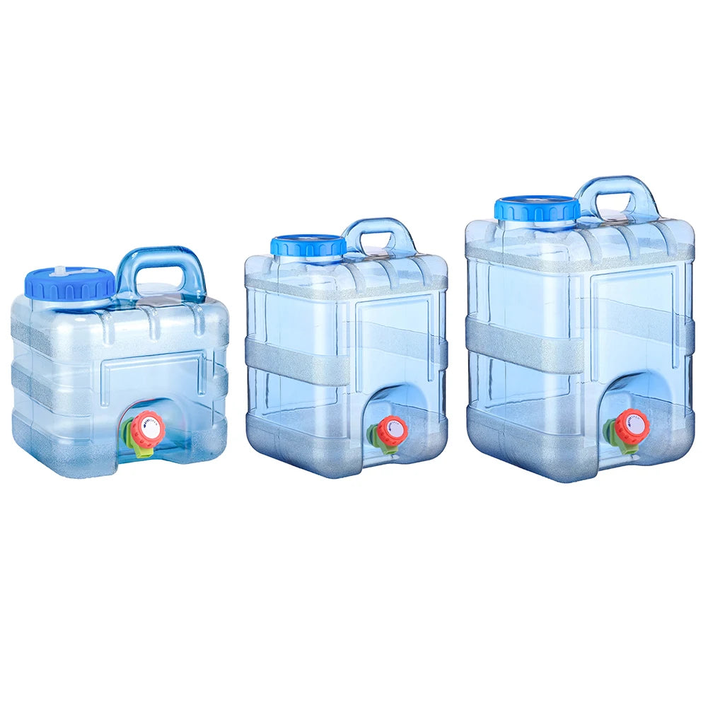 Shunmaii Portable Water Container With Spigot For Hiking