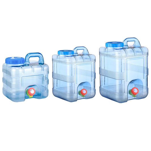 Shunmaii Portable Water Container With Spigot For Hiking