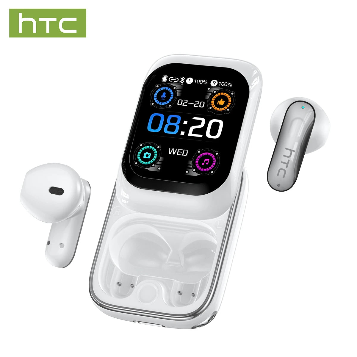 Wireless Bluetooth Earbuds With AI Translation Active Noise Cancellation