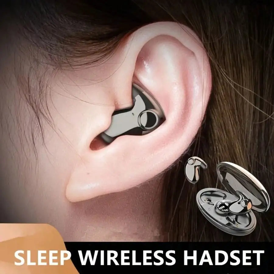 VIKEFON Comfort Side Sleeping In Ear Headphones Wireless Earphones