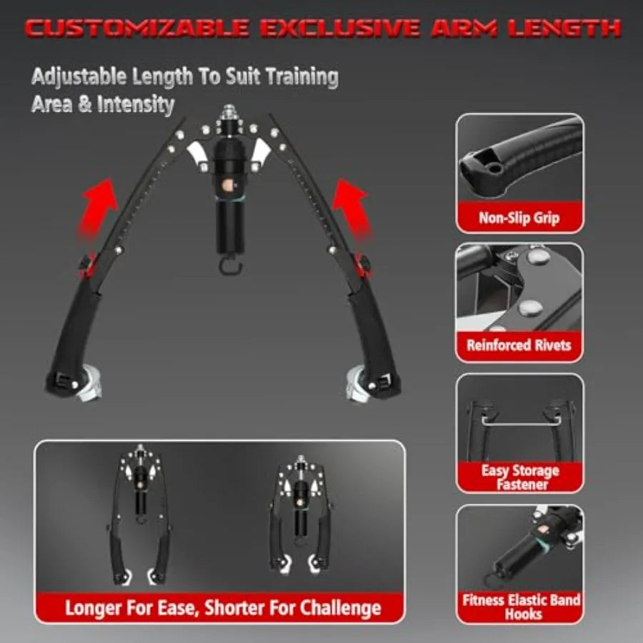 Twister Arm Trainer 3-In-1 Hydraulic Chest Workout Equipment