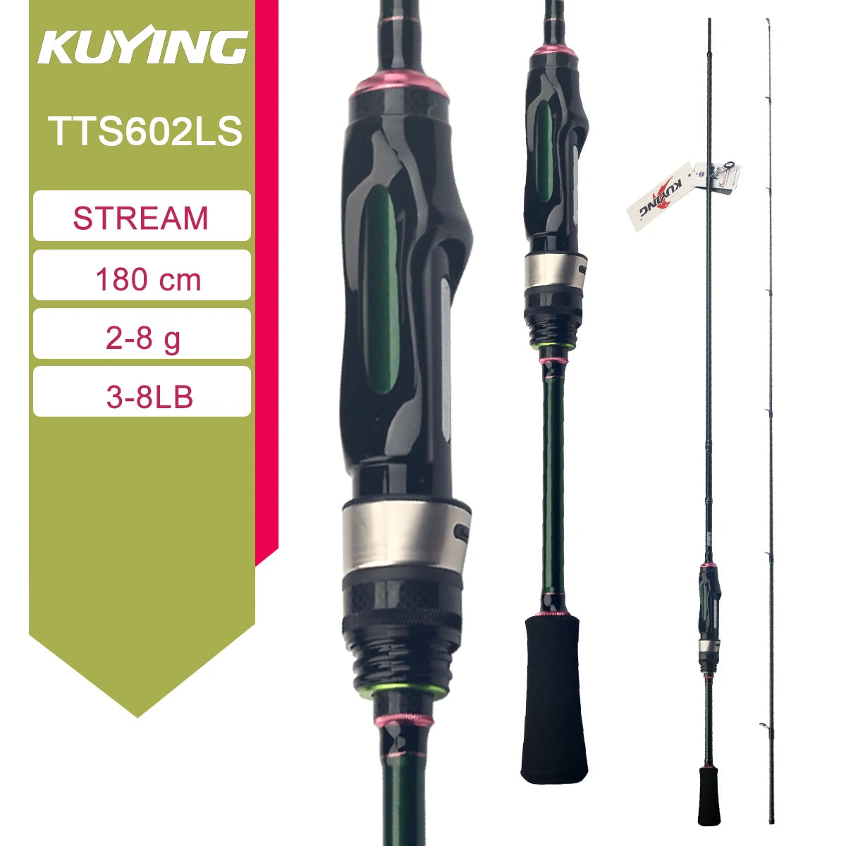 Kuying Carbon Fishing Rod For Casting And Spinning