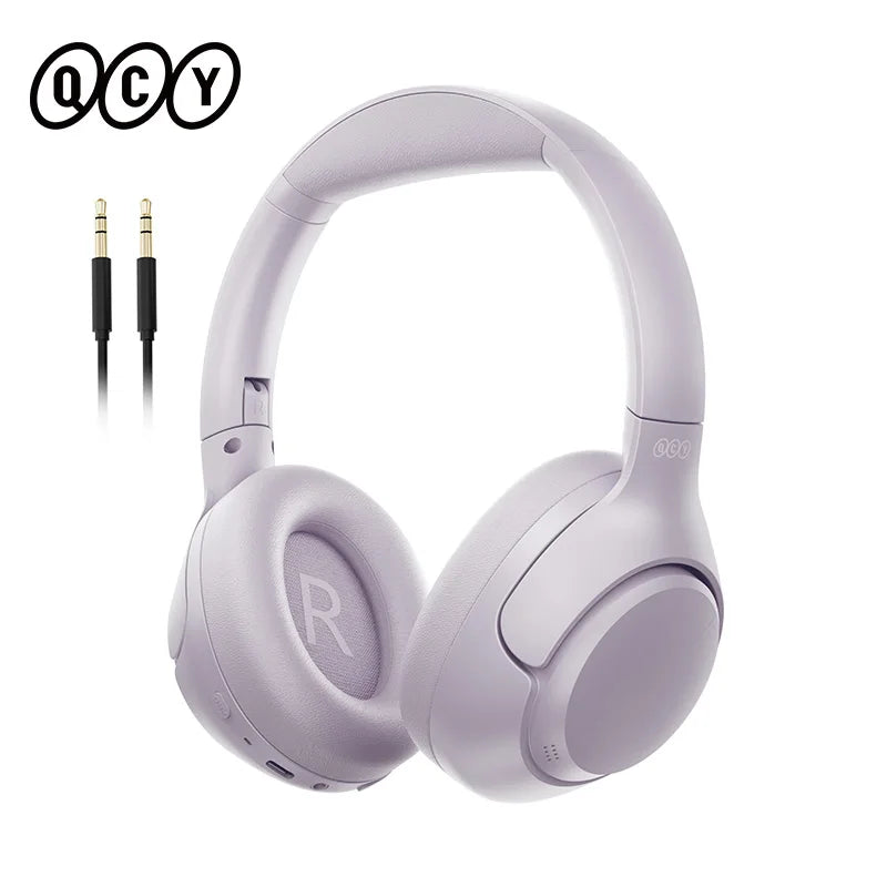 QCY H3 ANC Hybrid Wireless Headphones With 60 Hour Playtime