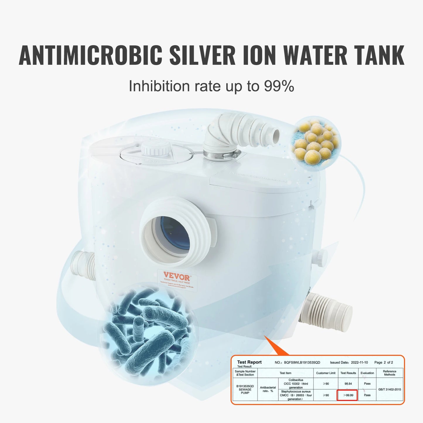 Macerator Sewerage Sump Pump FLO700 FLO900 FLO1200 Upflush