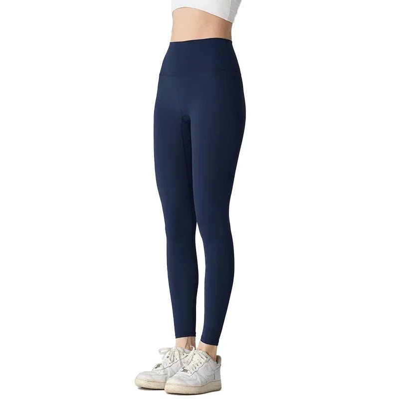 Breathable High Waist Yoga Leggings Quick Dry For Fitness Running