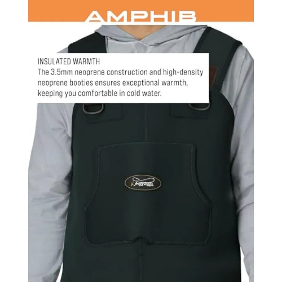 Men's Amphib Stockingfoot Neoprene Chest Wader For Fishing