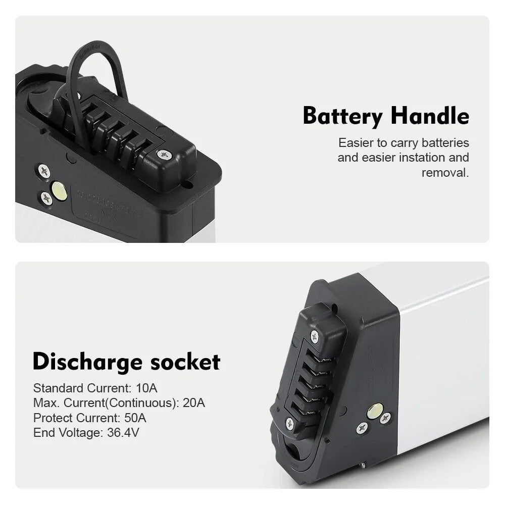 ACEBEI-POWER Battery For Lectri XP Step Thru 2.0 48V 10.4Ah 12.8Ah 14Ah