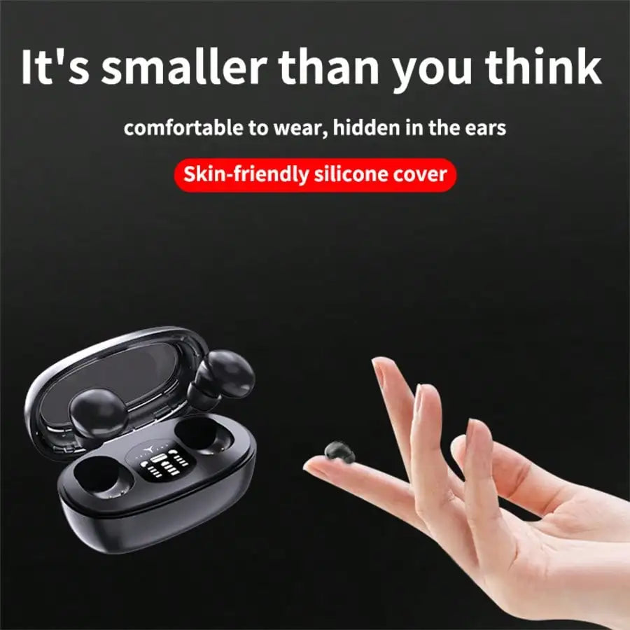 VIKEFON Comfort Over Ear Wireless Headphones With Digital Display