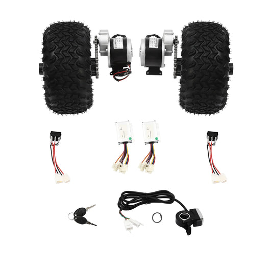 Motor Drive Air Wheel Kit With Reverse Gear And Throttle