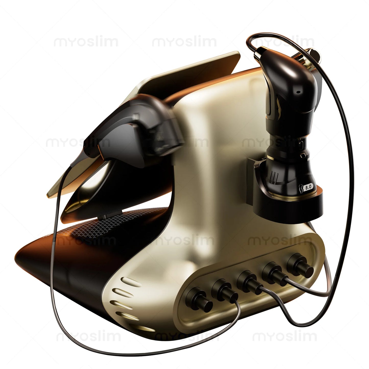 360MAX 25D HiFU 3In1 Salon Facial Machine Noninvasive