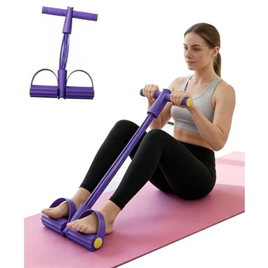 Pedal Resistance Bands With Handles For Full Body Training
