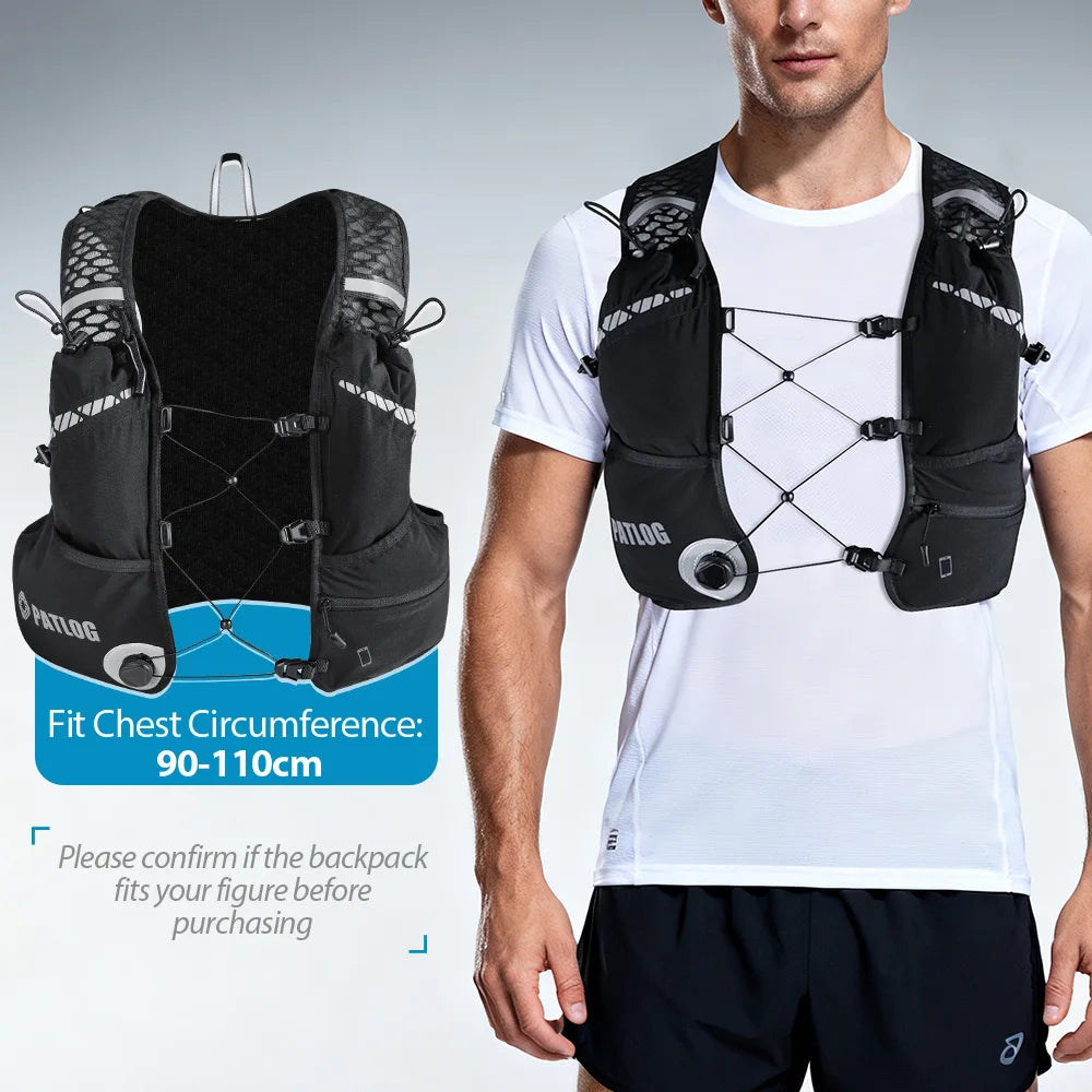 Breathable Hydration Vest Backpack For Trail Running And Cycling