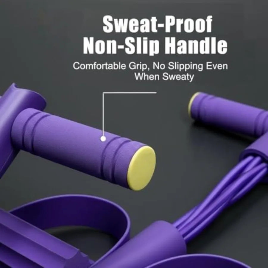 Pedal Resistance Bands With Handles For Full Body Training