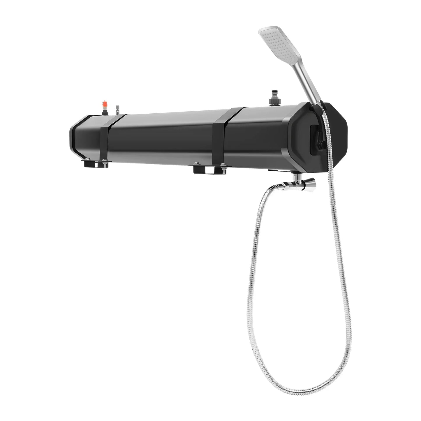 Roof Rack Mount Camp Shower With Pressurized Water Tank Copper
