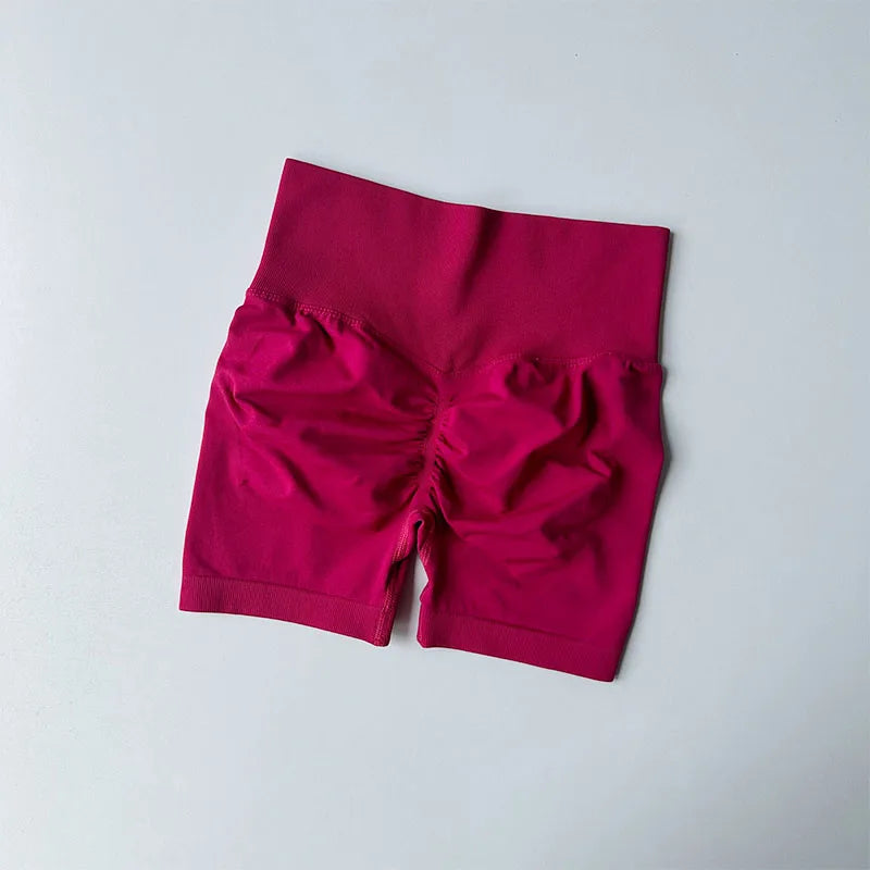 SKINOFSKIN Hip Lifting Sports Shorts For Women High Waist