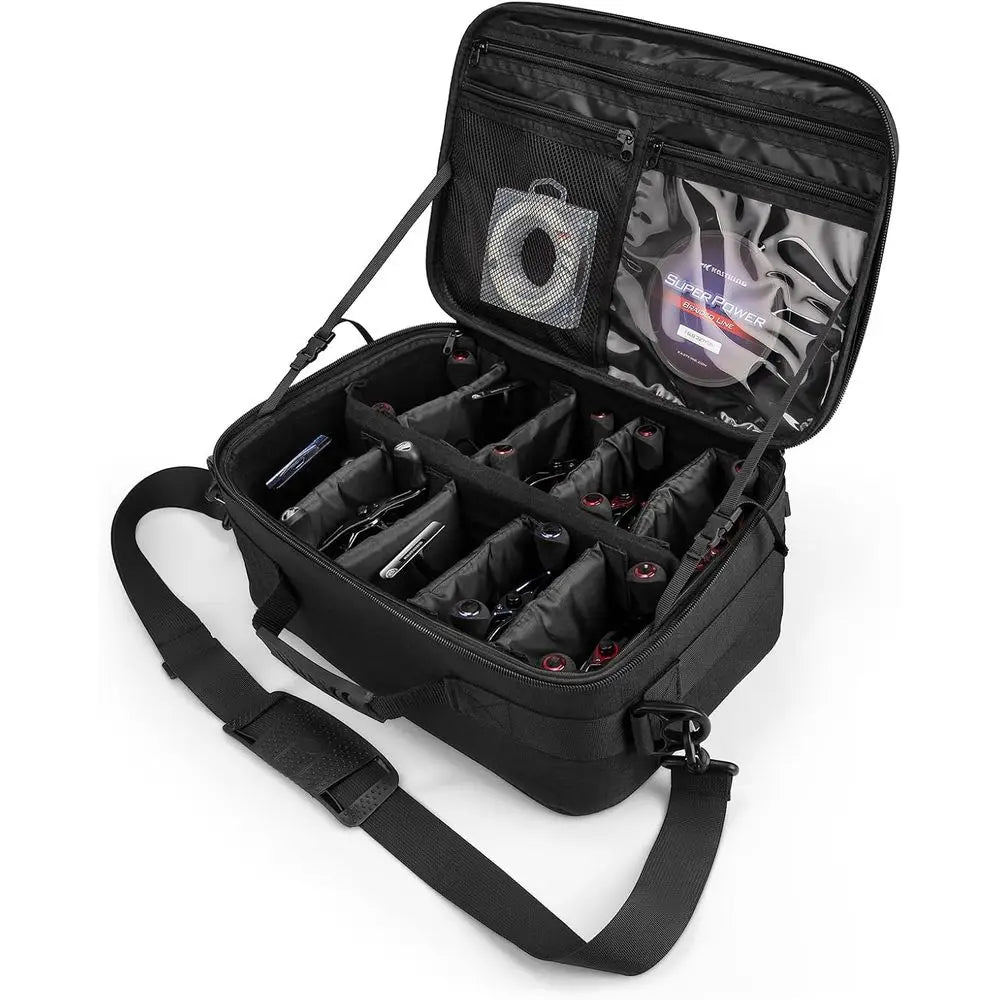 Fishing Case With Adjustable Dividers, Rigid Loadmaster Frame, Waterproof