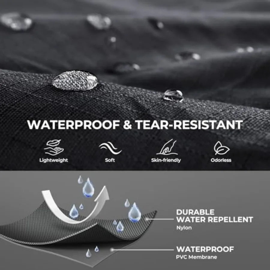 WaveWalker Waterproof PVC Fishing Waders With Slip Resistant Boots