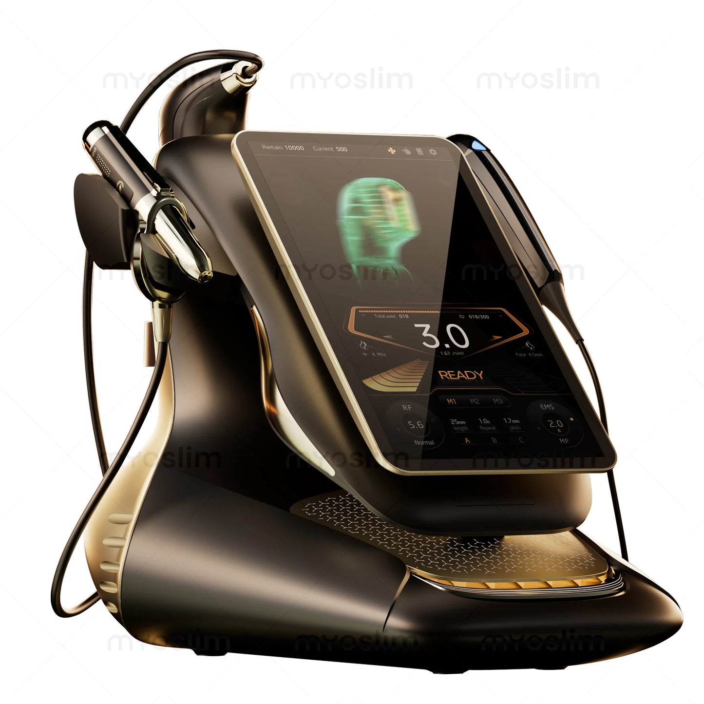 360MAX 25D HiFU 3In1 Salon Facial Machine Noninvasive
