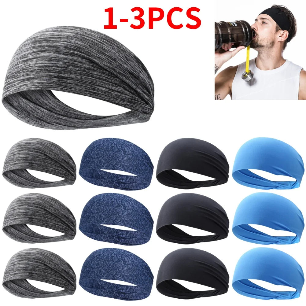 APWIKOGER Sports Headbands For Men And Women QuickDry Sweatbands