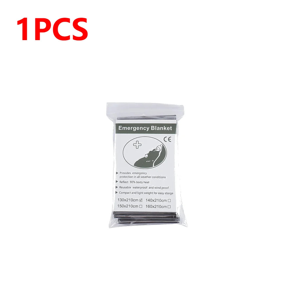 Emergency Mylar Space Blanket For First Aid Outdoor Use