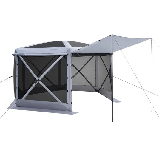 Pop Up Gazebo Screen Tent With Bite Proof Mesh Bag