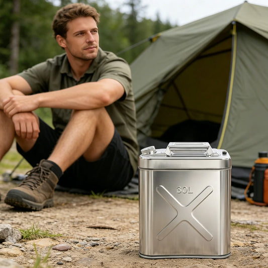 Bymaocar 304 Stainless Steel Water Tank for Outdoor Camping