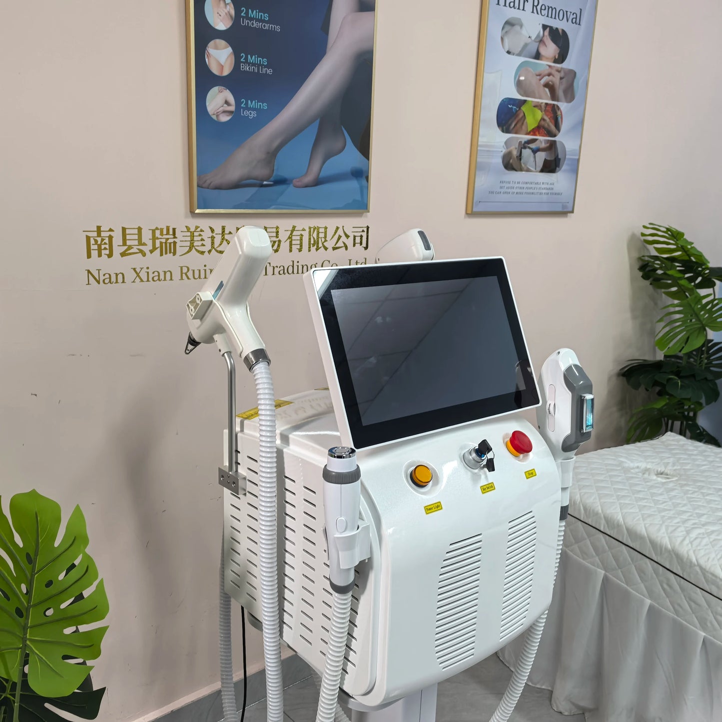 Myoslim 5000W 4In1 Diode Pico 808 Hair Removal System