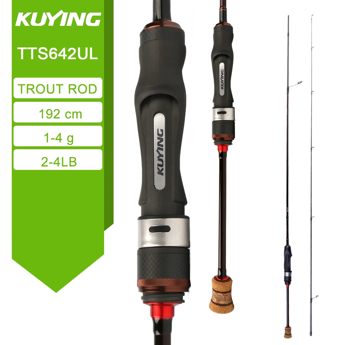 Kuying Teton Spinning Casting Rod For Lures Fuji Parts