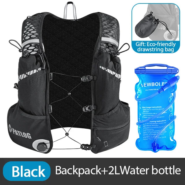 Breathable Hydration Vest Backpack For Trail Running And Cycling