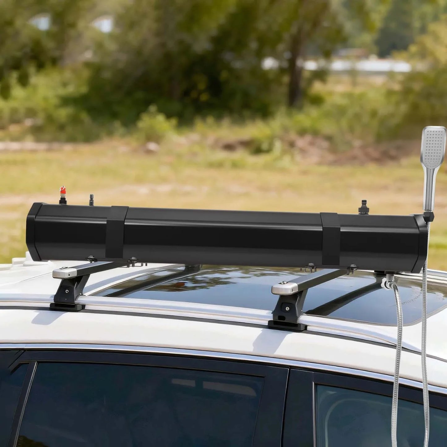 Outdoor Portable Shower Set With Roof Rack Mount 60 Celsius