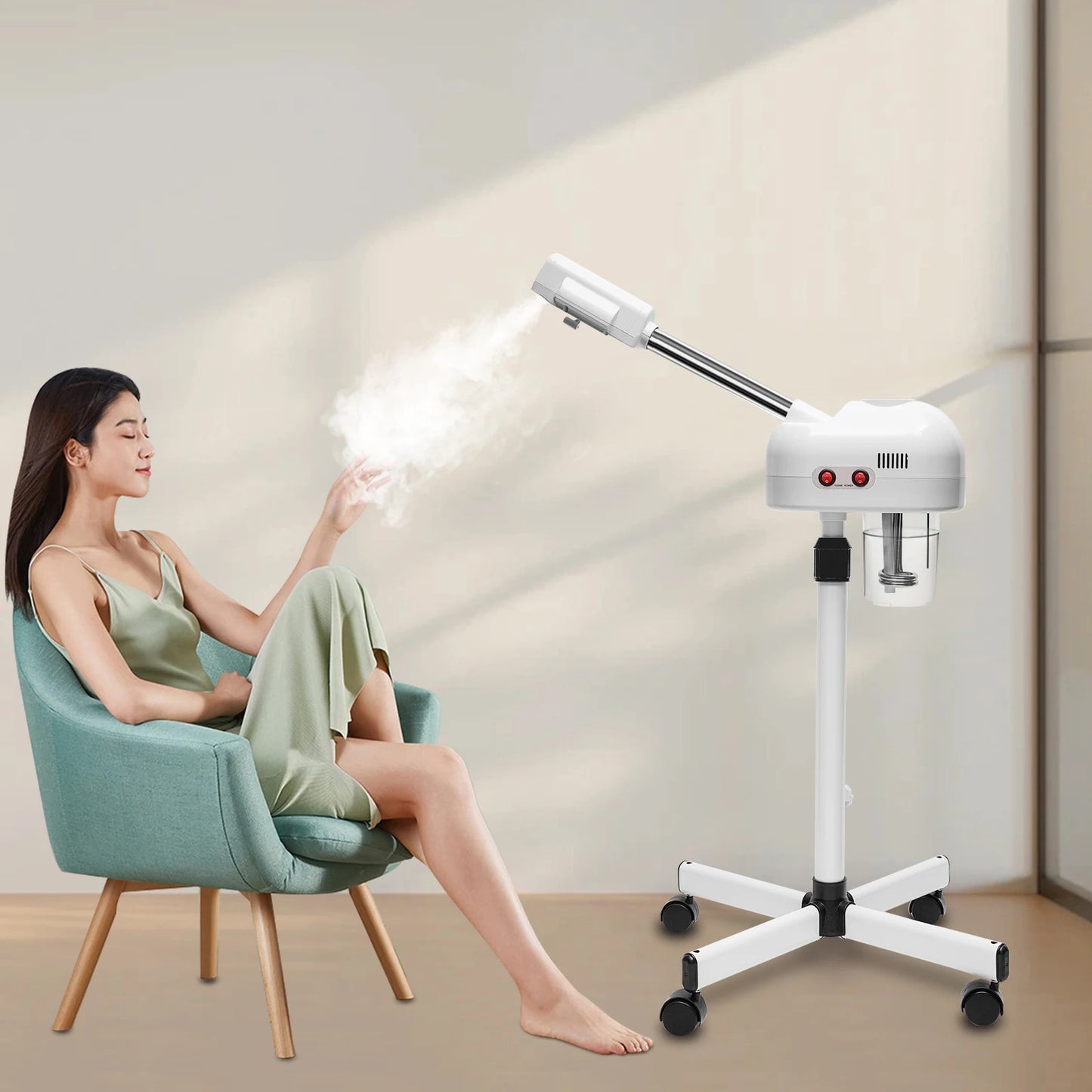 Professional Facial Steamer 800W Salon Skin Care Equipment