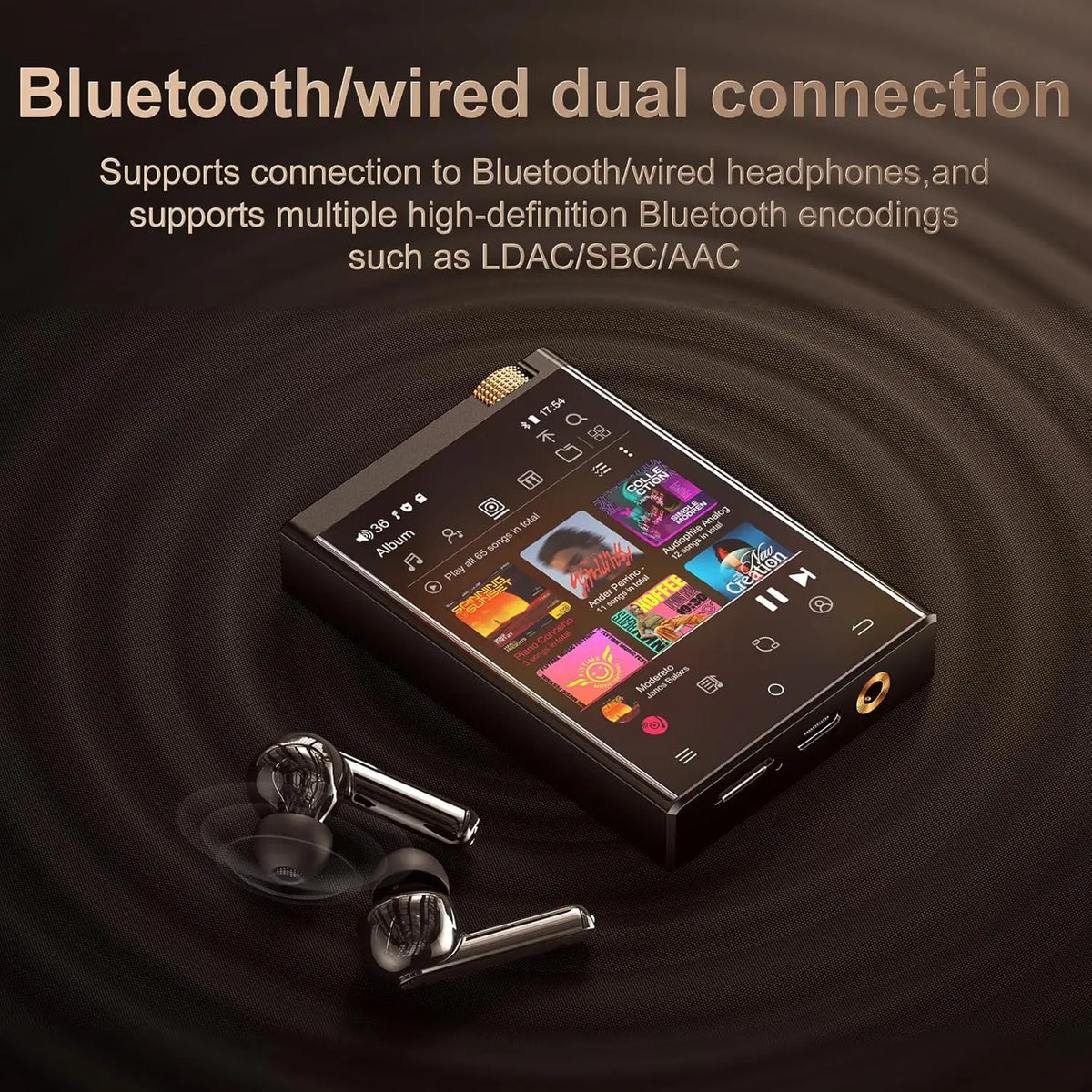 Oilsky Hi-Fi Lossless Music Player With Bluetooth And WiFi