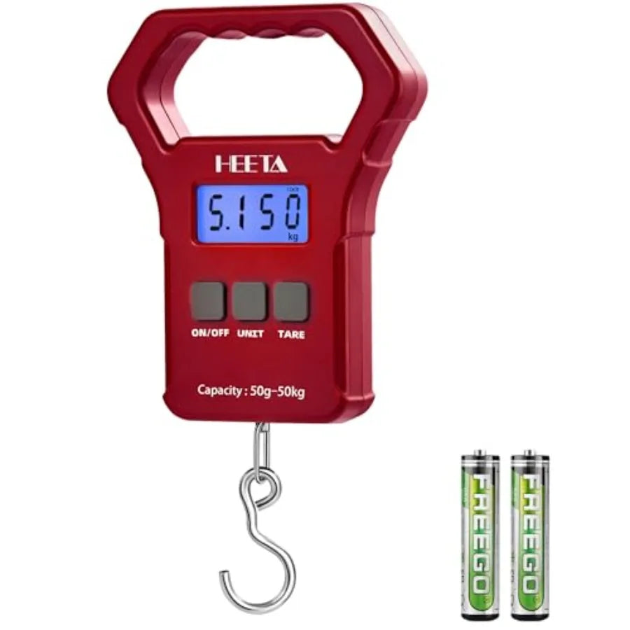 Digital Fishing Weight Scale 110lb Portable Hanging Scale