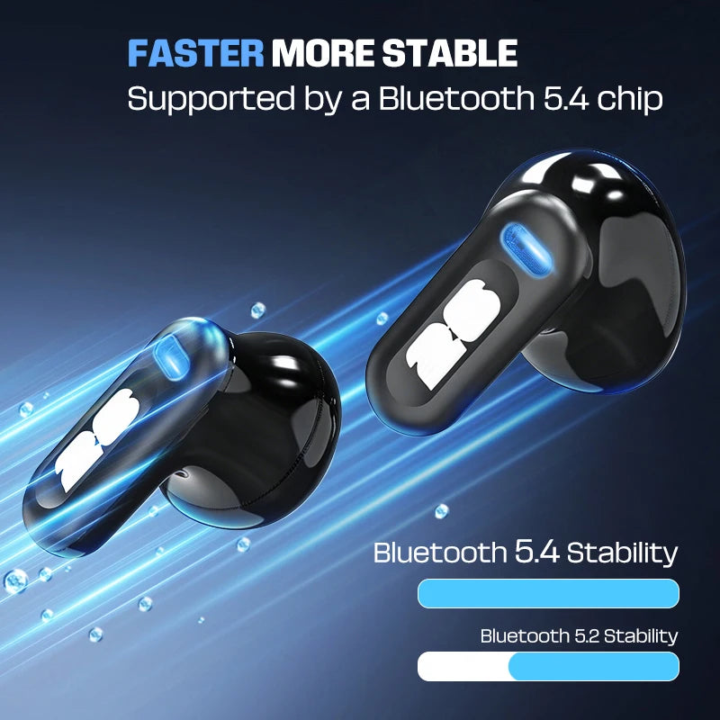 F26E01 Wireless Bluetooth In-Ear Earbuds With Clear Sound Built-In Mic